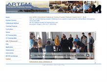 Tablet Screenshot of feldenkrais-training-program.com